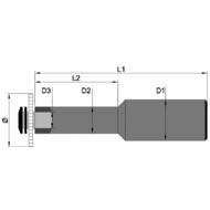 Sägeblattaufnahme 20mm (Schaft-10mm)