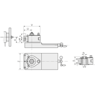 Schnellwechsel-Stahlhalter-Kopf Aa (D=12mm)