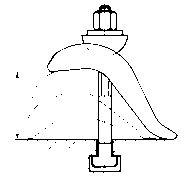 Spannpratze DIN6321, 12mm