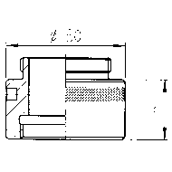 Alu-Zwischenring 12,5mm