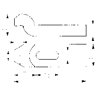 Spanneisen DIN6316, 6,6x60mm, für Spannschraube M6, gekröpft