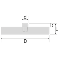 Flachgreifer-NEO-Schutzmantel Abm: ø=12MM, H=7,0MM, M4