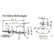 Taster für kleine Bohrungen ab 2mm für Surftest SJ-400