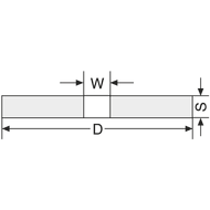 Fächerschleifscheibe 125x14x22,23mm K60 Polifan Curve INOX