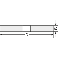 Schleifbürste radial 150x12mm BB-ZB Typ A K0050 grün