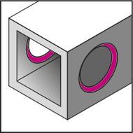 Entgrat-Klinge HSS N3 (Aufnahme-2,6mm)