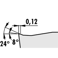 Wendeschneidplatte SCMT 09T304-MP PHG115