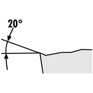 Wendeschneidplatte SCMT 09T304-FP HC7620