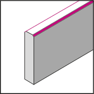 Schaber-Klinge HSS S70 (Aufnahme-3,2mm)