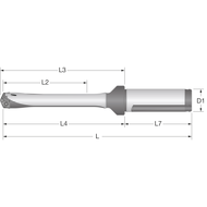 Halter GEN3SYS® XT Pro Serie16 10xD 16,00-16,99mm zyl. 20mm mit Spannfläche