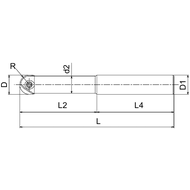 Kugelbahnfräser VHM PFB-R160SS16-L160CS