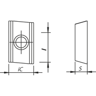 Wendeschneidplatte APHT 1604 PDFR-LN PH0910