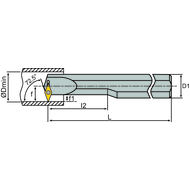 Bohrstange E08F SVVC-L-05 Anstellwinkel 72,5°, für VCGT 0501..