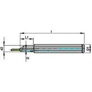 Miniaturbohrstangenhalter IK 1604L