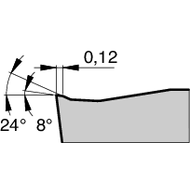 Wendeschneidplatte CCMT 060204-MM PHH920
