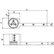 Beschriftungsset L 432, Schaft 8x8mm,für Segm.30x8mm, inkl. Start-&Endsegment