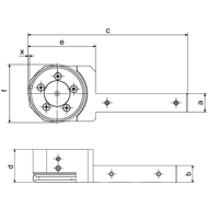 Beschriftungsset L 432, Schaft 16x16mm,für Segm.50x8mm, inkl.Start-&Endsegment