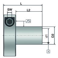 Hydraulisches Klemmsystem für Bohrstangen Typ HYDRO-FIX 25/32-48 ø25 mm