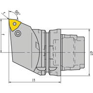 HSK-T 63 Drehhalter PWLNL08