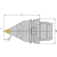 HSK-T 63 Drehhalter SDNCN11-145