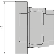 Verschlussdeckel HSK-T 63