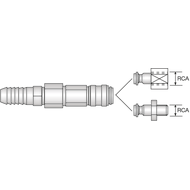 Schnellkupplung 322T-2SRM 1/8'' x 9mm