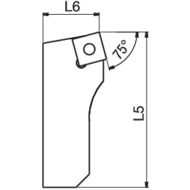 MHD-Plattenhalter SSSC 32 ø38-50mm (für Platte SC.. 09T3..)