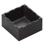 System-Box AQ-0105 96x 96x48mm (1 Mulde 85x85x42mm) schwarz