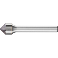 Frässtift HM ähnl. DIN8033 Form KSK 10x5mm Schaft-6mm Z3