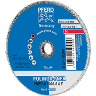 POLINOX®-Kompaktschleifrad PNER-H 5003-6 A F