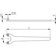 3116A- 30X 4 Zweilochmutterndreher