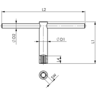904L-14 Vierkant-Aufsteckschlüssel